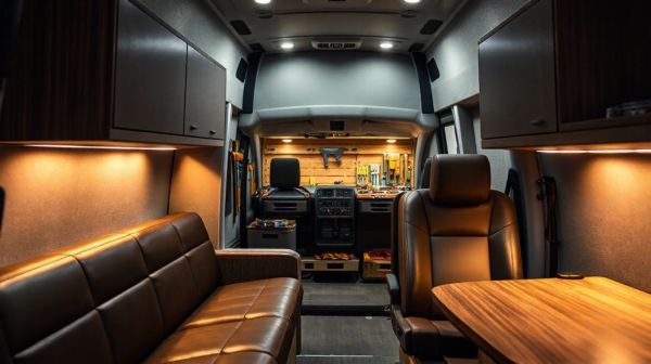 Aménager un Ford Transit Custom : idéal pour le confort sur mesure